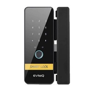 Key Fingerprint Glass Door Lock